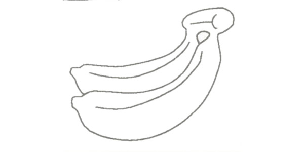 香蕉简笔画图片