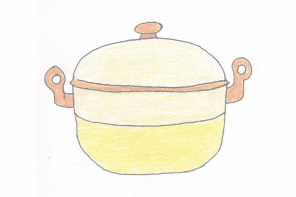 锅简笔画图片