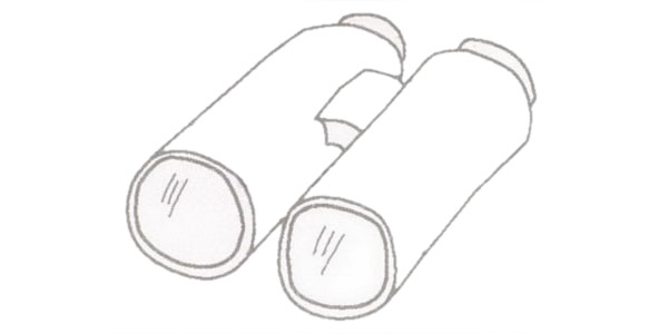 望远镜简笔画图片