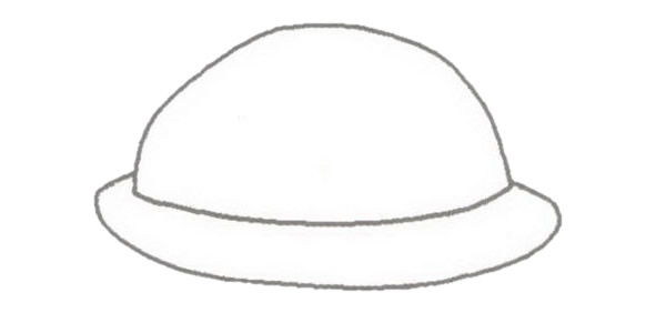 飞碟简笔画图片