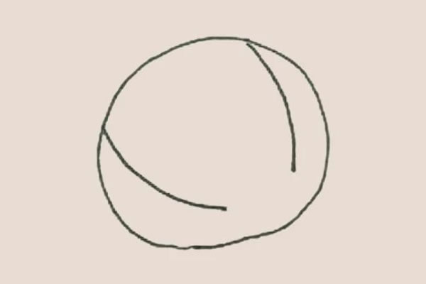 排球简笔画图片