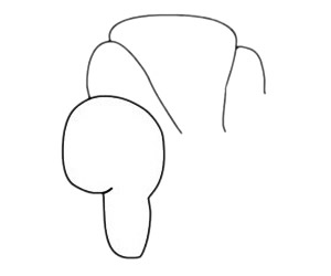 沙发简笔画图片