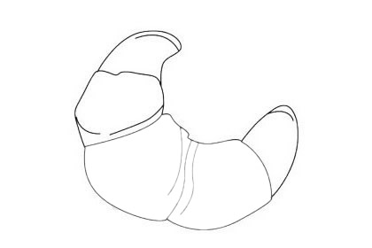 面包简笔画图片