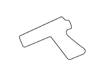 发令枪简笔画图片步骤一