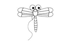 各种风筝简笔画步骤教程及图片大全