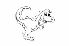 巨兽龙简笔画简单画法及图片大全