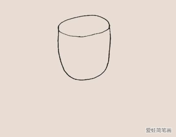 酒杯简笔画