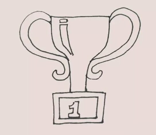 奖杯简笔画