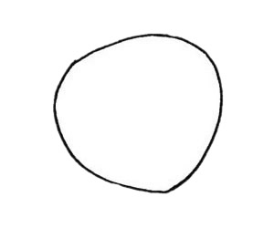 貂的简笔画图片