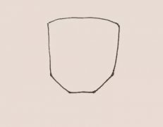 卡通超人简笔画