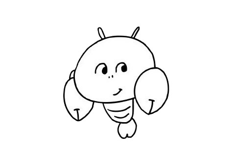 蝎子简笔画图片