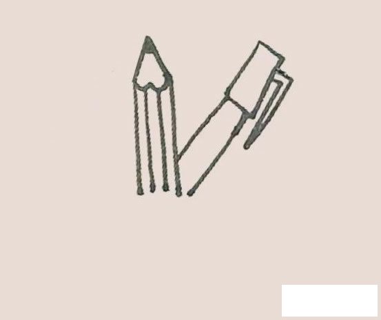 笔筒简笔画