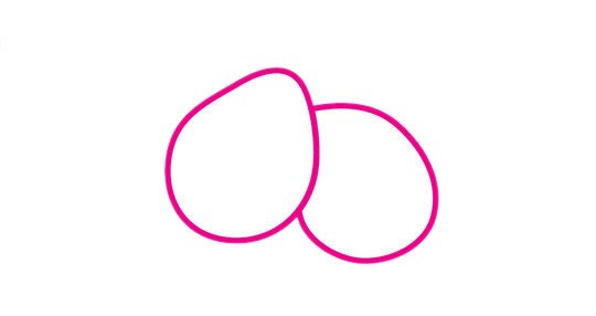 枇杷简笔画图片