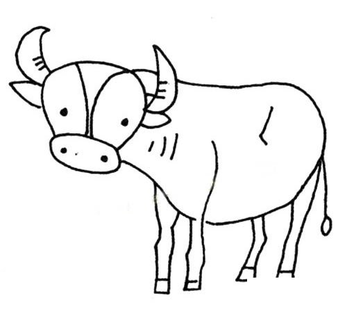 水牛简笔画图片