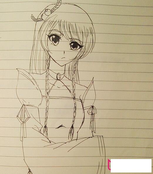 斗破苍穹简笔画大全，　琥嘉简笔画