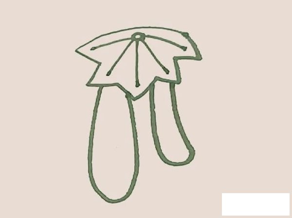 丝瓜简笔画图片