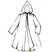 儿童雨衣怎么画好看 雨衣简笔画图片