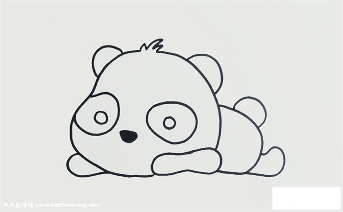 大熊猫的画法
