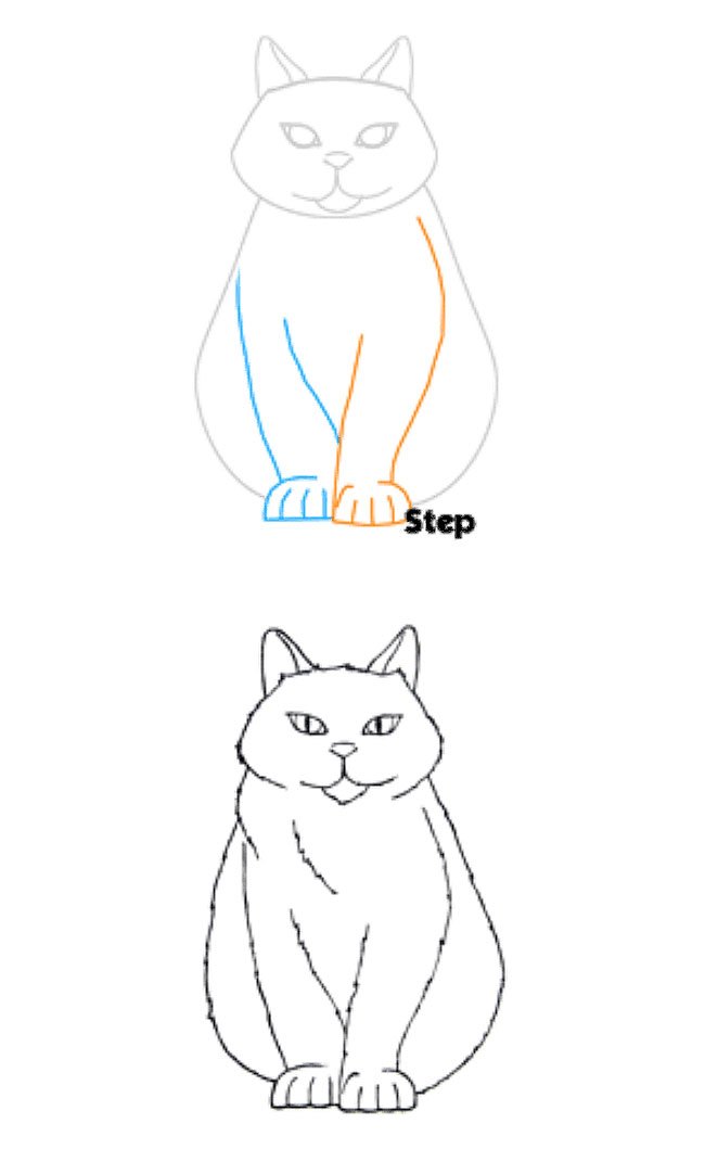 龙猫简笔画图片大全