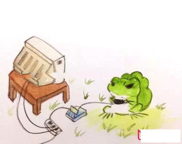 旅行青蛙简笔画图片,佛系青蛙怎么画