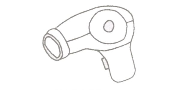 吹风机简笔画图片