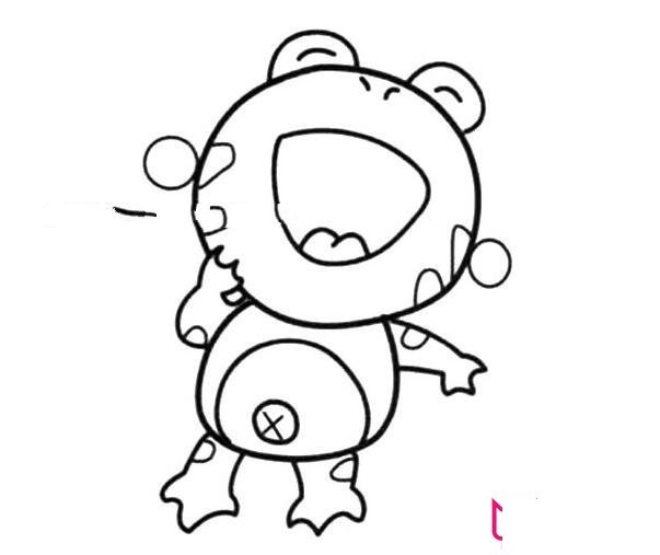 青蛙简笔画图片大全，可爱的青蛙怎么画