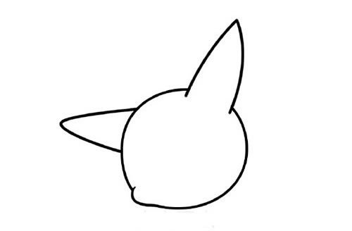 皮卡丘简笔画图片