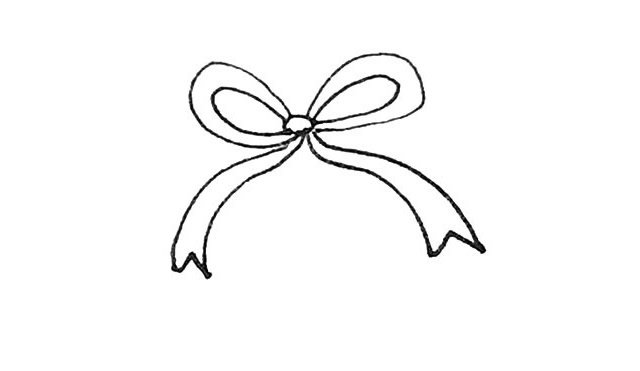 圣诞礼物盒简笔画