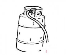 手绘煤气罐的画法简单易学 煤气罐简笔画图片