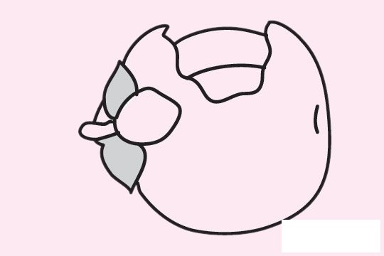 山竹简笔画图片