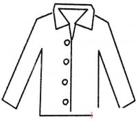1分钟简笔画长袖衬衫的画法详细步骤简单漂亮