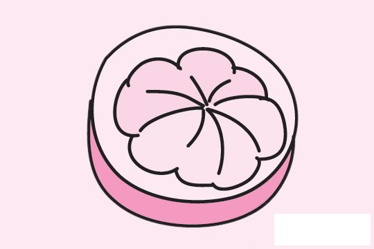 山竹简笔画图片