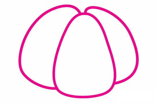 山竹简笔画图片