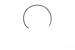 爱笑的卡通大象简笔画步骤图解