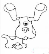 儿童卡通萌狗简笔画图片