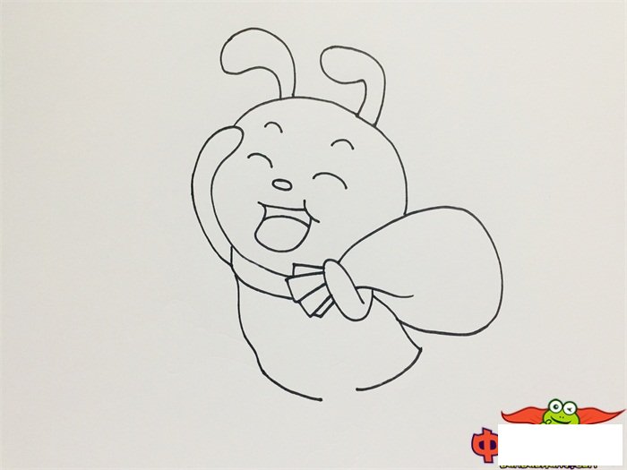 蚂蚁搬家怎么画简笔画