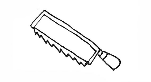 锯子简笔画