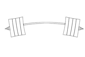 哑铃简笔画图片大全作品一