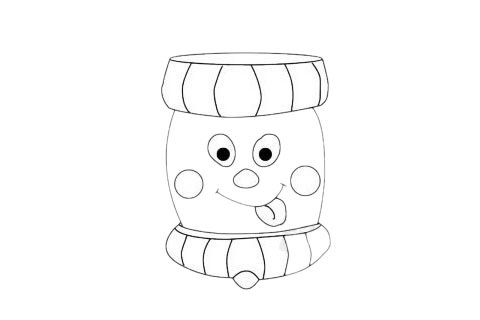 玩具鼓简笔画图片大全作品五