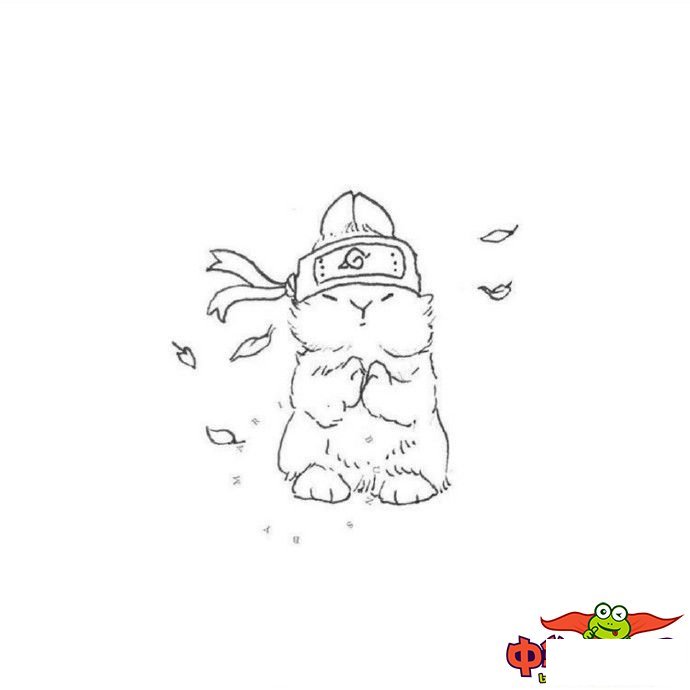 小白兔简笔画图片大全可爱,卡通可爱小白兔简笔画