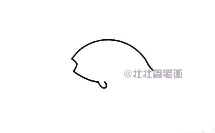 鱼简笔画画法_怎么画鱼的简笔画