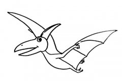 恐龙简笔画图片素材大全