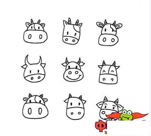 所有小动物简笔画大全,超简单的各种动物画法