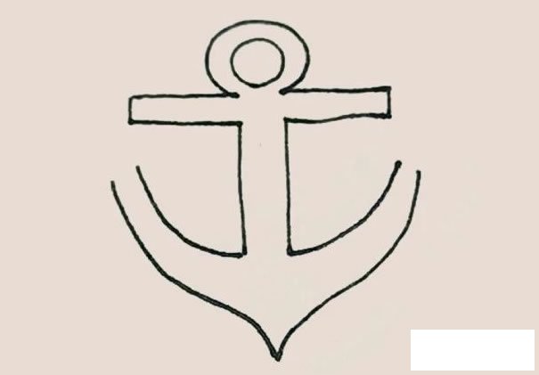 船锚简笔画