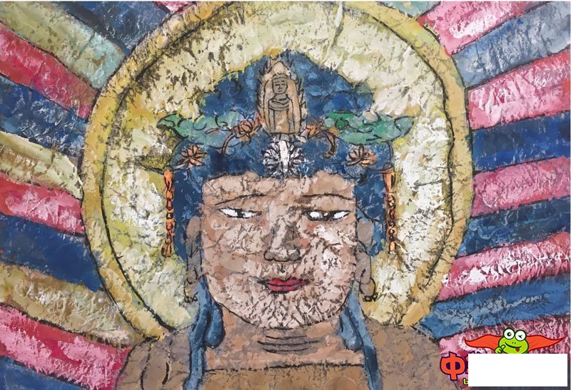 儿童绘画大全简单漂亮,菩萨