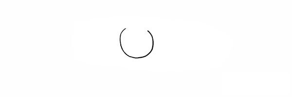 叶子上的毛毛虫简笔画