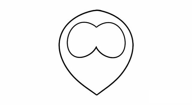 卡通龙虾简笔画