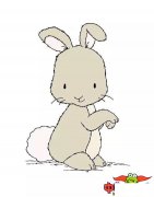 小兔子简笔画图片大全，可爱的兔子