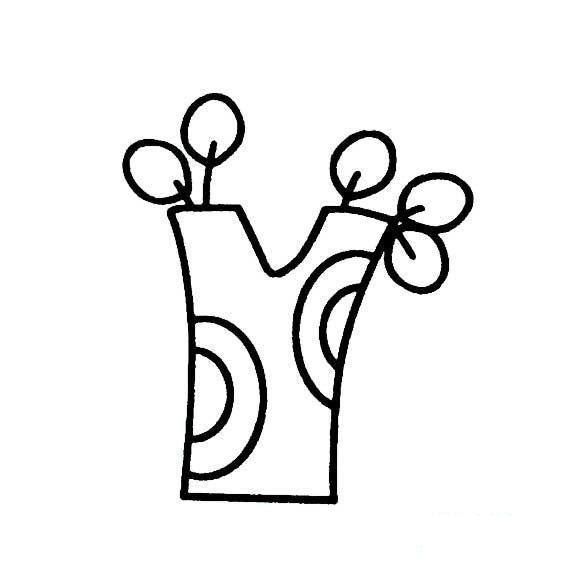 大树主杆的画法