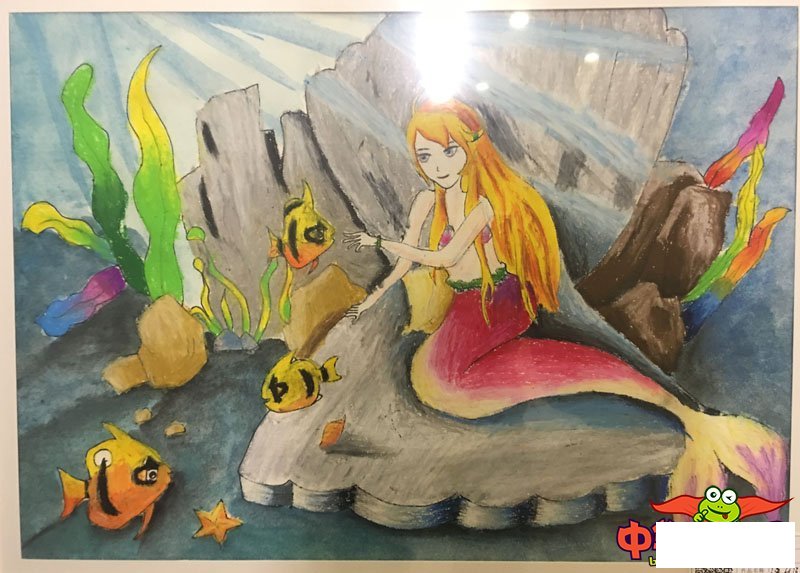 美丽的海底世界怎么画,奇妙的海底世界儿童画